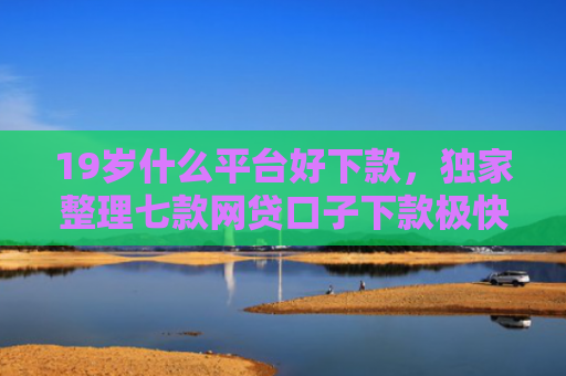 19岁什么平台好下款，独家整理七款网贷口子下款极快
