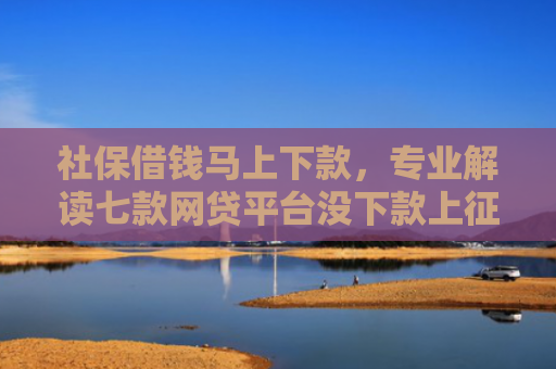 社保借钱马上下款，专业解读七款网贷平台没下款上征信吗