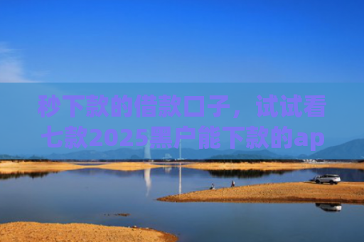 秒下款的借款口子，试试看七款2025黑户能下款的app