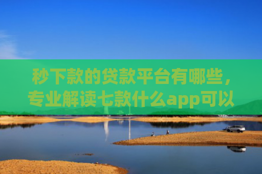 秒下款的贷款平台有哪些，专业解读七款什么app可以黑户下款