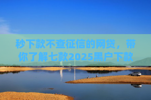 秒下款不查征信的网贷，带你了解七款2025黑户下款app