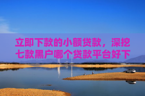 立即下款的小额贷款，深挖七款黑户哪个贷款平台好下款