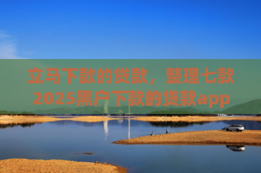 立马下款的贷款，整理七款2025黑户下款的贷款app