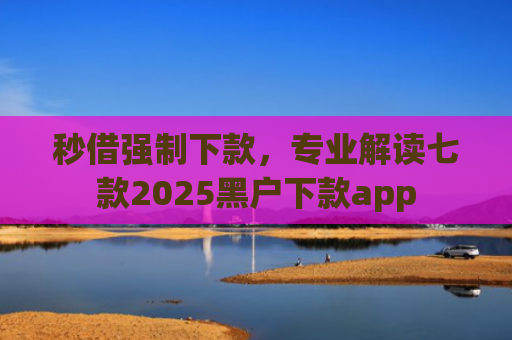 秒借强制下款，专业解读七款2025黑户下款app