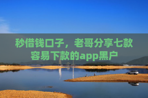 秒借钱口子，老哥分享七款容易下款的app黑户
