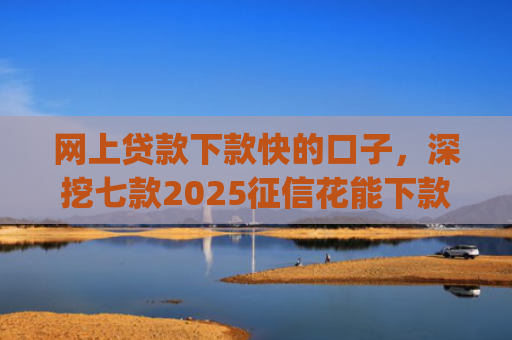 网上贷款下款快的口子，深挖七款2025征信花能下款的正规网贷app