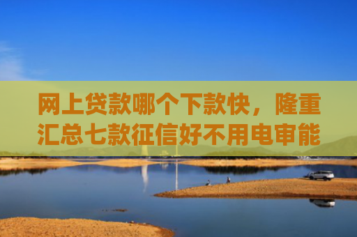 网上贷款哪个下款快，隆重汇总七款征信好不用电审能下款的app