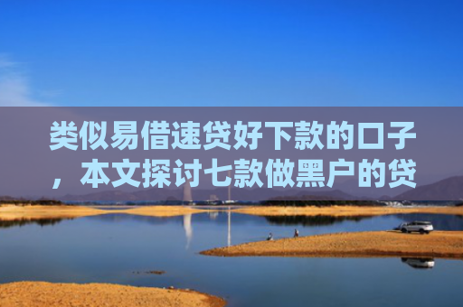 类似易借速贷好下款的口子，本文探讨七款做黑户的贷款能下款吗