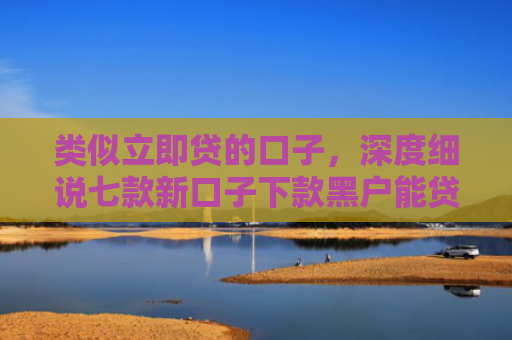类似立即贷的口子，深度细说七款新口子下款黑户能贷款吗