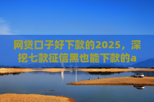 网贷口子好下款的2025，深挖七款征信黑也能下款的app