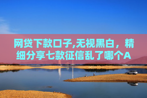 网贷下款口子,无视黑白，精细分享七款征信乱了哪个APP可以下款