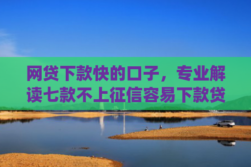 网贷下款快的口子，专业解读七款不上征信容易下款贷款的app