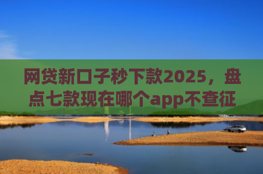 网贷新口子秒下款2025，盘点七款现在哪个app不查征信还能下款
