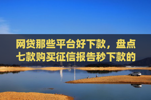 网贷那些平台好下款，盘点七款购买征信报告秒下款的app