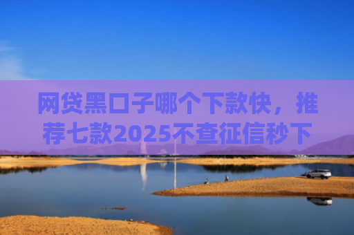 网贷黑口子哪个下款快，推荐七款2025不查征信秒下款app