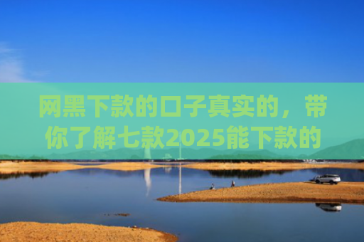 网黑下款的口子真实的，带你了解七款2025能下款的不上征信的app