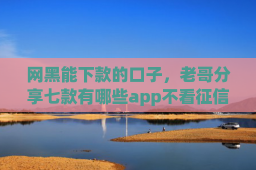 网黑能下款的口子，老哥分享七款有哪些app不看征信可以下款的