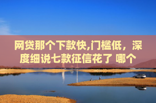 网贷那个下款快,门槛低，深度细说七款征信花了 哪个app可以下款