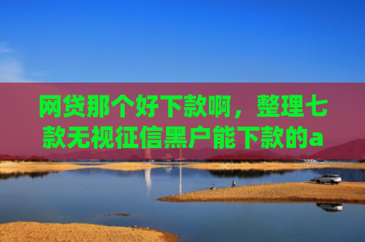 网贷那个好下款啊，整理七款无视征信黑户能下款的app