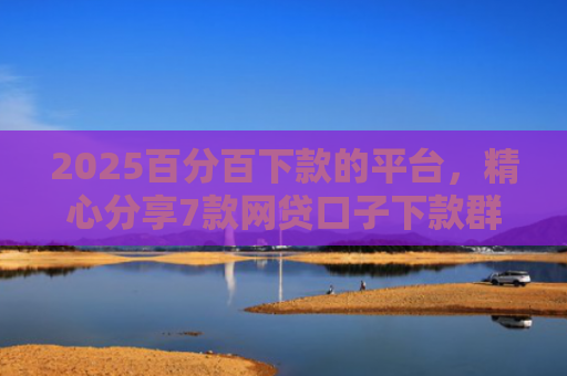 2025百分百下款的平台，精心分享7款网贷口子下款群