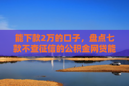 能下款2万的口子，盘点七款不查征信的公积金网贷能下款吗