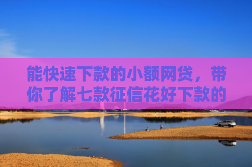 能快速下款的小额网贷，带你了解七款征信花好下款的分期网贷