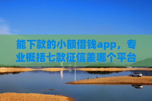 能下款的小额借钱app，专业概括七款征信差哪个平台可以下款