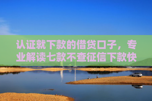 认证就下款的借贷口子，专业解读七款不查征信下款快的平台