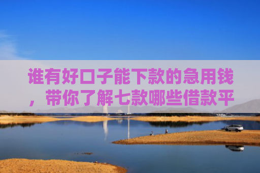 谁有好口子能下款的急用钱，带你了解七款哪些借款平台征信花了可以下款