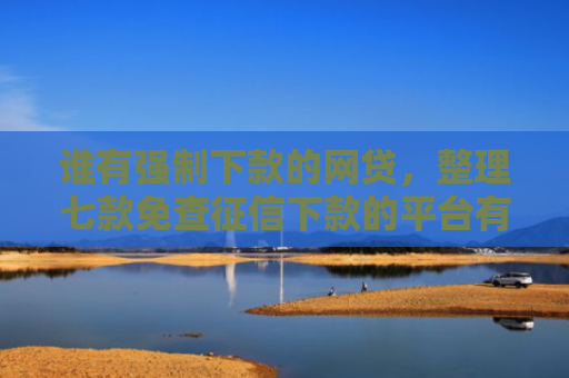 谁有强制下款的网贷，整理七款免查征信下款的平台有哪些