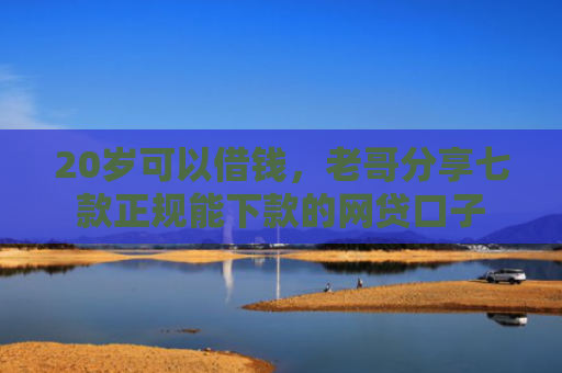 20岁可以借钱，老哥分享七款正规能下款的网贷口子