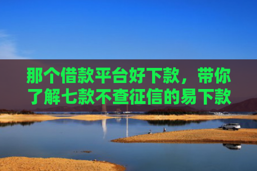 那个借款平台好下款，带你了解七款不查征信的易下款网贷