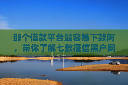那个借款平台最容易下款阿，带你了解七款征信黑户网商贷下款了