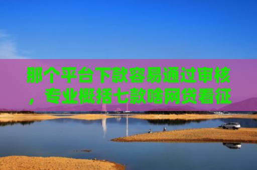 那个平台下款容易通过审核，专业概括七款啥网贷看征信报告好下款