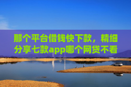 那个平台借钱快下款，精细分享七款app哪个网贷不看征信下款快