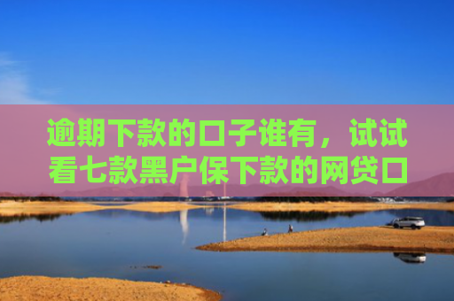 逾期下款的口子谁有，试试看七款黑户保下款的网贷口子