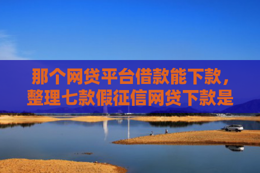 那个网贷平台借款能下款，整理七款假征信网贷下款是骗局吗