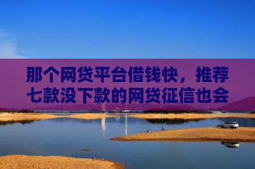 那个网贷平台借钱快，推荐七款没下款的网贷征信也会有