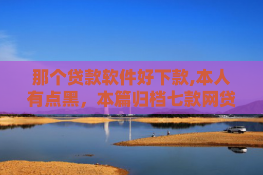 那个贷款软件好下款,本人有点黑，本篇归档七款网贷不查征信保下款的