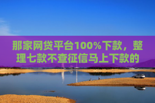 那家网贷平台100%下款，整理七款不查征信马上下款的网贷