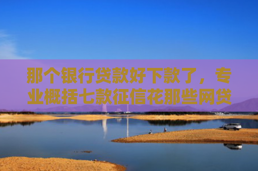 那个银行贷款好下款了，专业概括七款征信花那些网贷可以下款