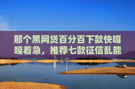 那个黑网贷百分百下款快嘎嘎着急，推荐七款征信乱能下款的网贷