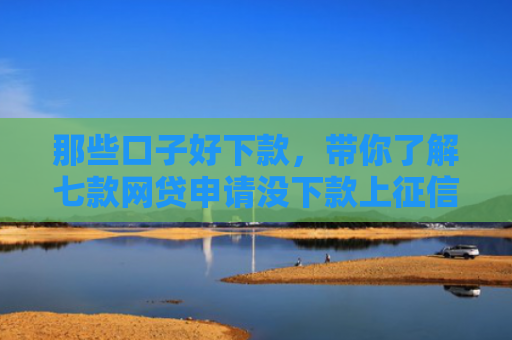 那些口子好下款，带你了解七款网贷申请没下款上征信吗