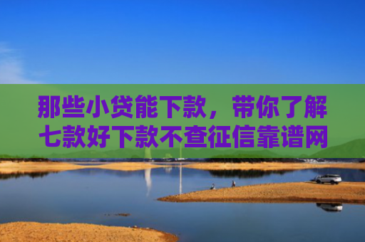 那些小贷能下款，带你了解七款好下款不查征信靠谱网贷