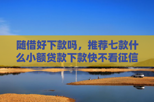 随借好下款吗，推荐七款什么小额贷款下款快不看征信
