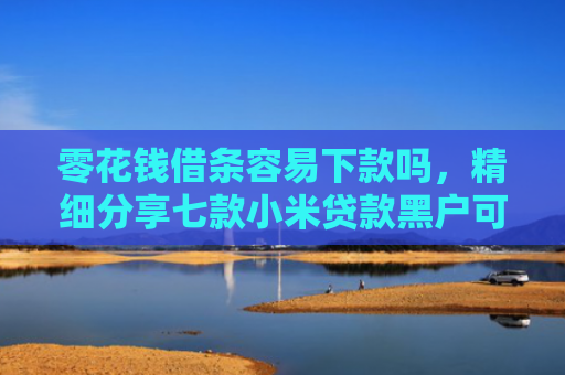 零花钱借条容易下款吗，精细分享七款小米贷款黑户可以下款吗