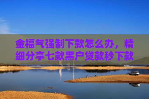 金福气强制下款怎么办，精细分享七款黑户贷款秒下款退款