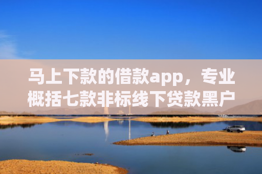 马上下款的借款app，专业概括七款非标线下贷款黑户能下款吗